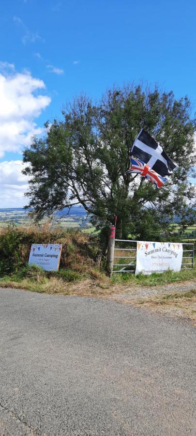 Summit Camping Kit Hill Cornwall Panoramic Views Grass Pitch From 15Pn Or Bella Bell Tent 75Pn Callington Esterno foto